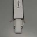 Heesch Headband Holder, Bracelet Holder, Claw Clip Organizer, Acrylic Necklace Holder, Hat Rack for Baseball Caps, Wall Mount Jewelry Holder for Bracelets, Watches, Headbands, Hair Ties (2-Pack)