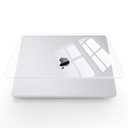 Soonjet Compatible with MacBook Air 13-inch Case, Crystal Clear Shell, Fits 2022-2026 M5/M4/M3/M2 A3449 A3240 A3113 A2681, Color-Matched Transparent Design for All MacBook Air 13.6-inch