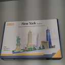 JXRLMB New York Iconic Architecture Skyline Micro Building Blocks  Challenging Construction Set for Adults and Teens 14+ 3452 Pieces, Perfect Home and Office Decoration, Gift for Friends