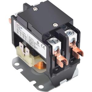 2 Pole Air Conditioner Contactor 40 Amp 240V Coil,Condenser Contactor Compressor Contactor