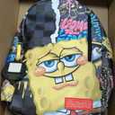 Nickelodeon SpongeBob SquarePants Backpack for Teens, 16.5in School Bookbag, Medium