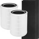 G300S Replacement Filter Compatible with Ganiza G300S /Proscenic A9/ Probreeze PB-P07 Air Purifiers, Also Compatible with Insignia NS-APMWH2 BLITZHOME BH-AP450 TOnEnergy