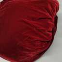 GLORY SEASON Velvet Tablecloth Luxurious Solid Rectangle Table Cloth,Oblong Retro Farmhouse Ruffle Tablecloths Washable Table Cover for Party Wedding Baby Shower Kitchen Dinning Tabletop Decoration