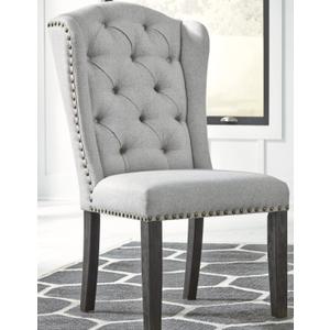 Jeanette Upholstered Wingback Dining Chair (Set of 2)