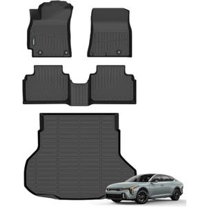 ANBINGO-for Kia K4 Floor Mats 2025 LX LXS EX GT-Line/GT-Line Turbo,Car Mats for Kia K4 All Weather Floor Mats Cargo Floor Liner Accessories 2025