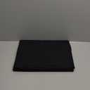 10x7ft Black Backdrop - Solid Black High Density Polyester Fabric Photo Backdrop for Portrait, Party & Video