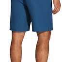 COOFANDY mens Athletic Shorts (Blue, M)