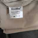 MooMee Bedding Duvet Cover Set 100% Washed Cotton Linen Like Textured Breathable Durable Soft Comfy (Heathered Taupe, Oversized King 120"x98")