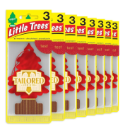 LITTLE TREES Car Air Freshener | Hanging Tree Provides Long Lasting Scent for Auto and Home | Tailored for Him, 23 Air Fresheners