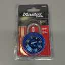 Master Lock 1530DCM School or Gym Locker Lock Combination Padlock, Back to School Essential, Pack of 1 - Blue