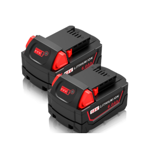 Packs Compatible for Milwaukee 18v Battery WK18 6.0Ah Batteries for Milwaukee Mk-18, Strong Power High Capacity for Milwaukee, Compatible with 48-11-1850 48-11-1852 48-11-1865 48-11-1862 48-11-1840