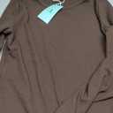WIHOLL Long Sleeve Thermal Shirt for Women Light Fleece Tops M