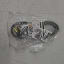 EP 3 Prong Dryer Cord, 4 Ft 10/3 SRDT, 30 Amp Appliance Extension Power Cord, NEMA 10-30, Gray