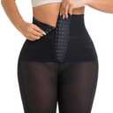 WLWLNUXI Shapewear Tummy Control Shorts for Women (Black, Large) (Black)