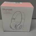 Wireless Bluetooth Headphones Over Ear 65H Playtime HiFi Stereo Headset with Microphone and 6EQ Modes Foldable Bluetooth V5.3 Headphones for Travel Smartphone Computer Laptop Rose Gold