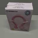 2 x LEMOISTAR Portable Neck Fan, Hands Free Bladeless Fan, 360 Cooling Personal Fan, Battery USB Rechargeable 3 Speed Adjustable Wearable Fan for Outdoor Indoor Office Travel Sports Women(Pink)