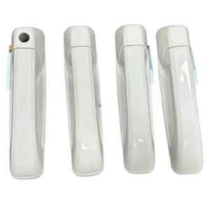 Bright White Paint Exterior Door Handle ，Compatible for Dodge RAM 2012-2018 1GH18GW7AD 1GH19GW7AB 1GH19GW7AD 1GH21GW7AB