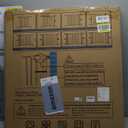 Cumbor 29.7-48" Baby Gate for Stairs, Mom's Choice Awards Winner-Dog Gate for Doorways, Auto Close Safety Pet Gate for Dogs Indoor, Easy Install Pressure Mounted Child Gate with Walk Thru Door, Brown