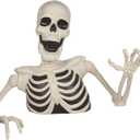 35" Halloween Giant Groundbreaker Skeleton Halloween Decoration | Ground Breaking Skeleton for Outdoor Lawn Yard and Porch