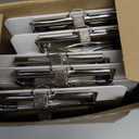 20 Pack Clear Small Clipboard, 5 x 7 Mini Size for Classroom, Students, Teacher, Nurse,Clip Board with Low Profile Clip, Office & School Supplies