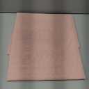 OWEINE Sheer Curtains 84 Inches Long 2 Panels Set, Rod Pocket Fimly Voile Solid Blush Window Curtain Panels for Living Room Bedroom, Soft Voile Sheer Curtains & Drapes, Total 84 Inches Width