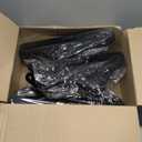 HOUSE DAY Black Velvet Hangers 60 Pack, Non Slip Felt Hanger, Slim Velvet Clothes Hangers for Suits, Shirt, Heavy Duty Coat Hanger for Closet