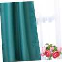 Amosfun Window Drapes Window Decor Home Decor Window Curtain Grey Blackout Curtains Curtain for Door Curtain Swags for Windows Window Valance Door Curtain Window Screen Door Scarf Green