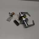 Medium Duty Commercial Door Handle | Passage Function | Grade 2 | No Lock/Key | Meeting Rooms & Kitchens | Satin Nickel Finish | C UL & ADA | ANSI A156.2