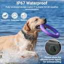 2 x Dog Bark Collar, Smart Anti Bark Collar with 5 Sensitivity Levels, Waterproof Barking Collar with Beep Vibration and Optional Shock, Automatic No Bark Collars for Large Medium Dogs