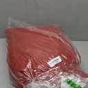 Arden Outdoor Cushion Pillow Back, 23 x 17, Rain-Proof, Fade Resistant 17 x 23, Ruby Red Leala (17"H x 23"W x 5"D)