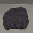 Separate Desk Office Chair Seat Covers - Universal Stretch Computer Chair Slipcover - 180GSM Washable Rotating Backrest Coverings & Cushion Protectors for Dogs, Cats, Pets, Dark Gray