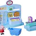 Peppa Pig Peppas Adventures Peppas Supermarket Playset Preschool Toy: Includes 2 Figures and 8 Themed Accessories; for Ages 3 and Up