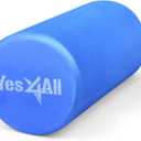 Yes4All EVA Firm Foam Roller for Back - Round Back Roller for Exercise, Yoga & Pilates 12/18/24/36 inch