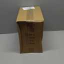 5 Gallon Bathroom Trash Can with Lid, Automatic Motion Sensor White Trash Can, Touchless Slim Waterproof Garbage Bin for Kitchen, Bedroom, Office, and Bathroom