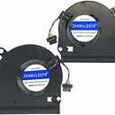 ZHAWULEEFB New Replacement for HP 13-AD CPU+GPU Fan ND55C03-16L08 ND55C03-16L09 Notebook Cooling Fan
