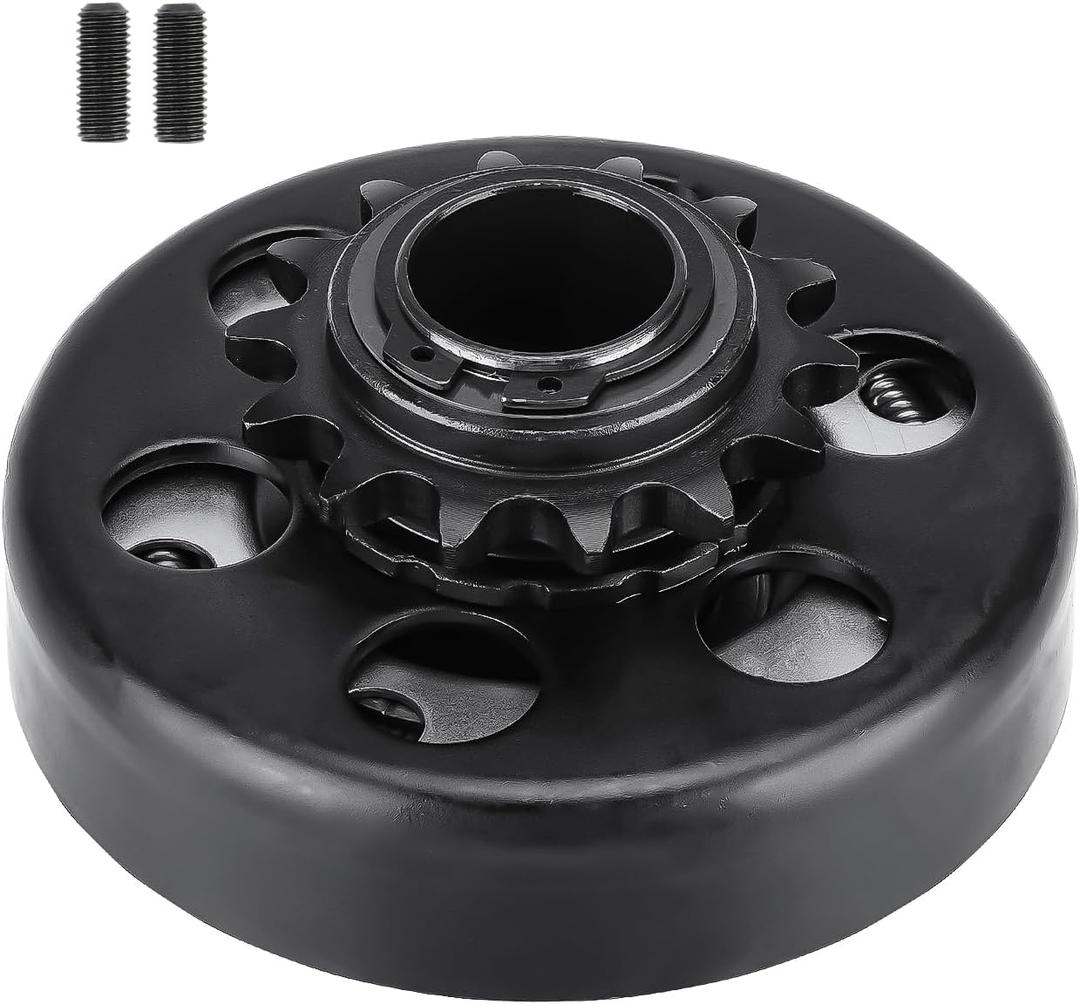 YOUXMOTO Go Kart Clutch 1" Bore 14 Tooth for #40/41/420 Chain, Centrifugal Clutch 14T for Go Kart Minibike and Fun Kart Engine, 2-6.5HP Engines, Up to 2300 RPM