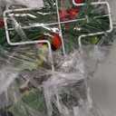 Solar Christmas Decoration Light LED Christmas Tree Plug in Light Outdoor Garden Decoration Light, 4 Pack