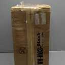 BestOffice | Ergonomic Office Chair | Mid-Back Swivel Desk Chair | Breathable Backrest & Lumbar Support | Adjustable Height | Sponge Seat | Rolling Wheels | Dark Black | for Adults & Women