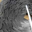4 inch Tall Landscape Edging Kit 100FT Garden Edging with Spikes for Lawn Edging and Flower Beds (Black, 100FT)