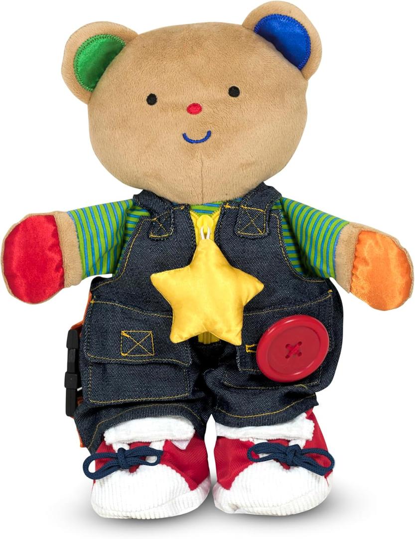 Melissa & Doug K's Kids - Teddy Wear Stuffed Bear Educational Toy