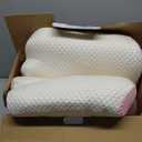 Osteo Cervical Pillow for Neck Pain Relief, Hollow Design Odorless Memory Foam Pillows with Cooling Case, Adjustable Orthopedic Bed Pillow for Sleeping, Support for Side Back Sleepers