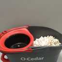 O-Cedar EasyWring Microfiber Spin Mop & Bucket Floor Cleaning System + 2 Extra Refills, Red/Gray