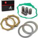 Clutch Kit Heavy Duty Springs Gasket Compatible with HONDA Recon 250 TRX250 TRX250TE TRX250TM TRX250X 1997-2020