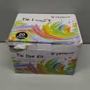 Large Tie Dye Kit for Kids and Adults - 239 Pack Permanent Tie Dye Kits for Clothing Craft Fabric Textile Party Group Handmade Project (Dye up to 60 Medium Adults T-Shirts!)