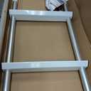 RV Bunk Ladder,11-Level Height Adjustment Options（56.6”~66.2”）, Lightweight Aluminum Bunk Bed Ladder with Anti-Slip Wide Pedal,330lbs Capacity Step Ladder & Flexible Hooks,for RV,Camper,Dormitory
