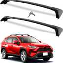 Wonderdriver Lockable Roof Rack Cross Bars 260lbs Compatible with Toyota RAV4 2019-2025,Heavy Duty Aluminum Accessories Crossbars (Not for Adventure/TRD Off-Road/Hybrid Woodland Edition/22-24LE)