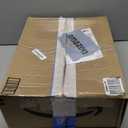 12 PACK Premium Glass Coffee Mugs with Handle, 12 OZ Classic Vertical Stripes Glass Coffee Cups, Transparent Tea Cup for Hot/Cold Beverages, Glassware Set for Americano, Latte, Cappuccino