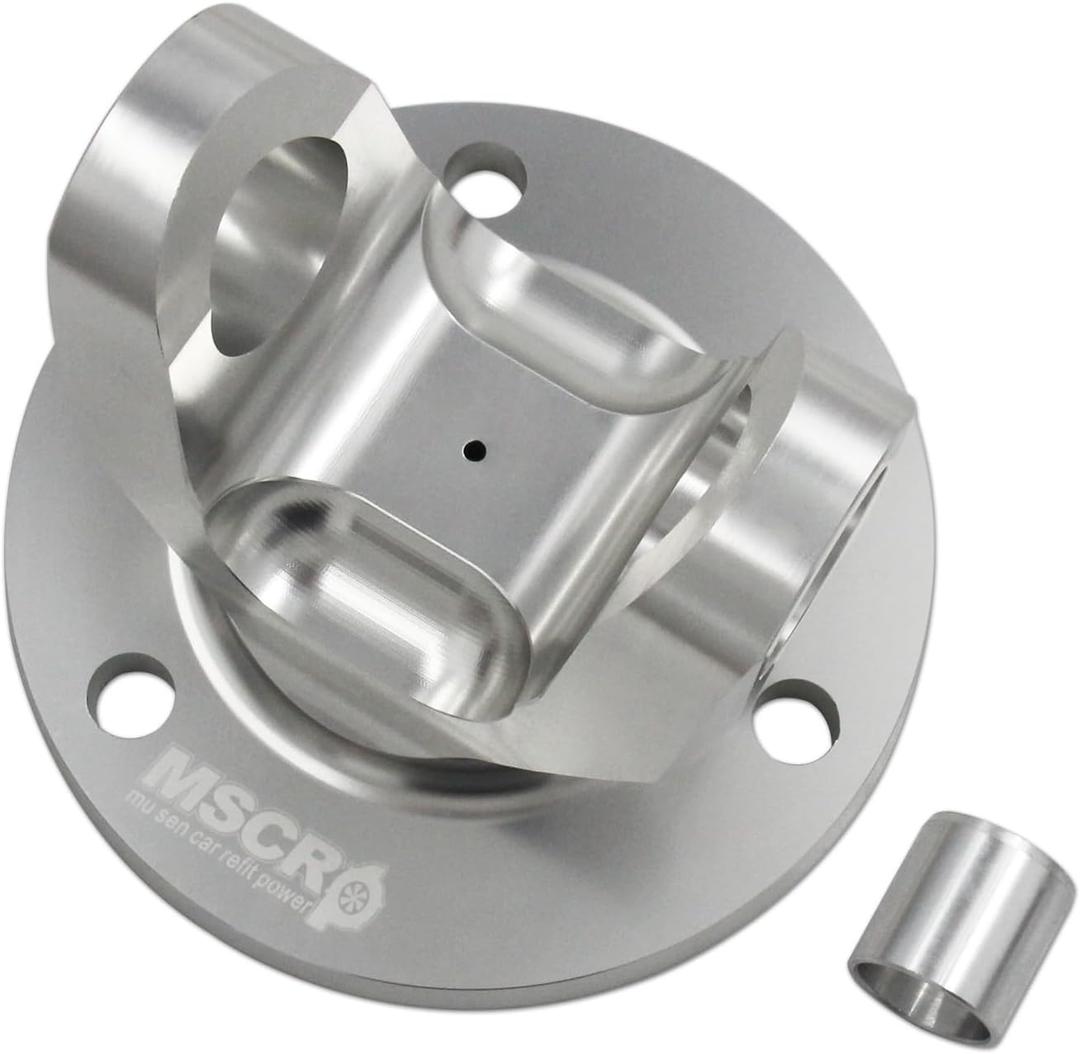 3-Bolt Adapter Flange Yoke Kit with Spacer Fits For 6L80, 6L90, 8L90, 10L80 units, TR6060, TR3160 manual units,Also fits 0506 Pontiac GTO