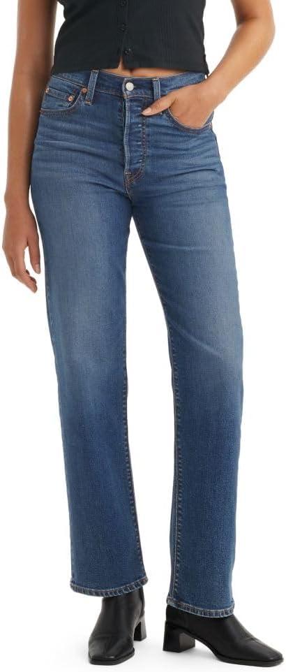 Levi's Women's Ribcage Straight Full Length Jeans, The Last Straw (Stretch), 29