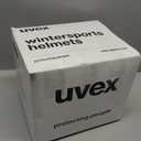 uvex Instinct Visor - Adjustable ski & Snowboard Helmet with Integrated Visor for Women & Men (MEDIUM (22 - 22 5/6 in), black matte)